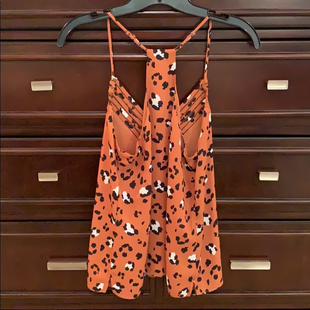 Allison Joy Leopard Strappy Cami - Picture 3 of 9